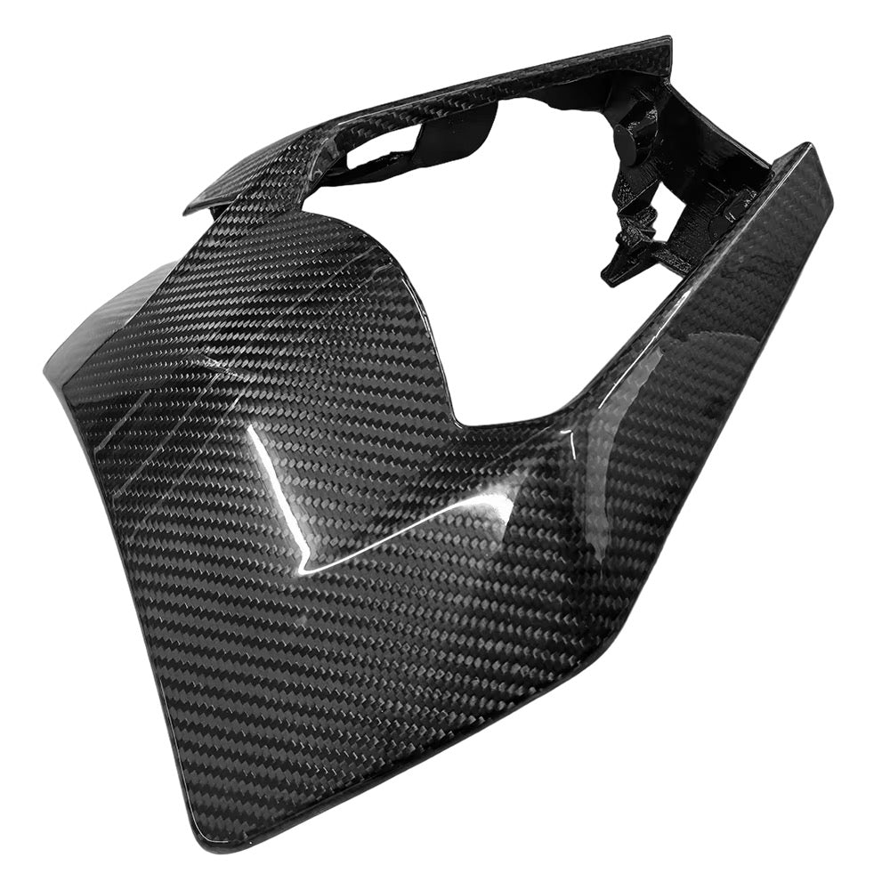 Plaque phare KTM EXC Carbone